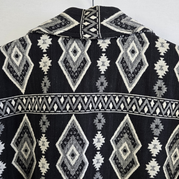 Southwest Canyon Aztec Jacket Western Cropped Tapestry Size M Vintage - Picture 8 of 12